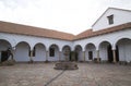 The courtyard of the House of Freedom, Sucre, Bolivia Royalty Free Stock Photo