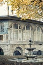 Courtyard (Imperial Courtyard) of Topkapi Palace, Istanbul, Turkey.