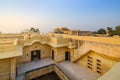 Courtyard inside Nahargarh Fort in Jaipur Royalty Free Stock Photo