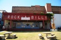 Courtyard at The International Rock-a-Billy Hall of Fame in Jackson, Tennessee.