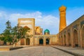 Courtyard at Islamic religious complex Po-i-Kalyan.Bukhara.Uzbekistan