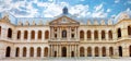 Courtyard of Les Invalides hotel . Paris, France.