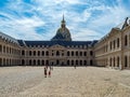 Courtyard at Les Invalides in Paris