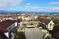 Courtyard of Ljubljana Castle, Ljubljana Slovenia