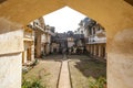 Courtyard of the maharaja palace in Bundi, Rajasthan, India Royalty Free Stock Photo