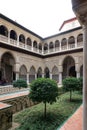 The Courtyard of the Maidens, beautiful internal open court of A