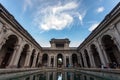 Courtyard of the mansion of Parque Lage in Rio de Janeiro Royalty Free Stock Photo