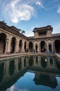 Courtyard of the mansion of Parque Lage in Rio de Janeiro Royalty Free Stock Photo