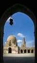 Courtyard and Minaret in Ibn Tulun Mosque