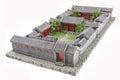 Courtyard model Royalty Free Stock Photo