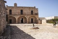 Courtyard at Monastery at Aptera, Crete