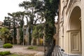 Courtyard of the monastery and church, Manzana Jesuitica, Cordoba, Argentina Royalty Free Stock Photo