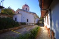 the courtyard of the Monastery of St. Nicholas Miracle, in Arbanasi