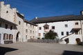 Courtyard of Monastery Royalty Free Stock Photo