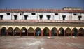 Courtyard of mosque in chandni chowk Royalty Free Stock Photo