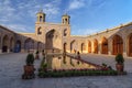 Nasir Ol-Molk mosque, also famous as Pink Mosque. Shiraz. Iran Royalty Free Stock Photo