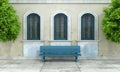 Courtyard of an old house