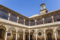 Courtyard of the old university of Baeza Royalty Free Stock Photo