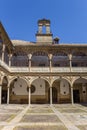 Courtyard of the old university of Baeza Royalty Free Stock Photo