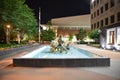 Downtown Memphis at the Treasury Building Courtyard, Memphis, TN