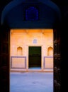 courtyard of the palace Nahargarh Fort Royalty Free Stock Photo