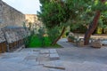 Courtyard of the Palace of the Shirvanshahs in Baku, Azerbaijan