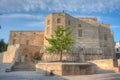 Courtyard of the Palace of the Shirvanshahs in Baku, Azerbaijan