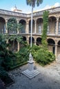 Courtyard of Palacio de los Capitanes Generales and City Museum on Plaza de Armas square - Havana, Cuba