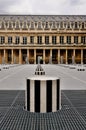 Courtyard of Palais Royale, Paris Royalty Free Stock Photo