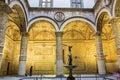 Courtyard in Palazzo Vecchio in Florence, Italy