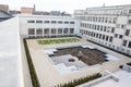 Courtyard with pond