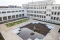 Courtyard with pond