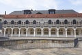 Courtyard of the Procesion Del Principe building in Dresden Royalty Free Stock Photo