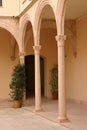 Courtyard in Ronda Spain Royalty Free Stock Photo