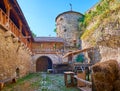 The courtyard of Russian Gate, Kamianets-Podilskyi, Ukraine