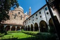 Courtyard sanctuary of saint Antonio from Padova Royalty Free Stock Photo