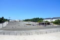 Courtyard of the santuary of Fatima Royalty Free Stock Photo