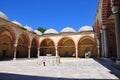 Courtyard of Selimiye Mosque, Edirne Royalty Free Stock Photo