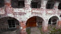 The courtyard of the Solovetsky monastery