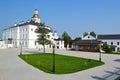 Courtyard of the Tobolsk Kremlin, Russia.