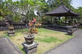 Courtyard of traditional balinese temple,Bali,Indonesia