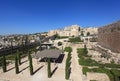 Courtyard of the Umayyad Caliphate Palace Royalty Free Stock Photo