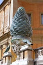 Courtyard of the Vatican Museum Royalty Free Stock Photo