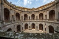 The courtyard of Villa Farnese in Caprarola