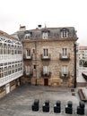 Courtyard in Vitoria Royalty Free Stock Photo