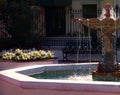 Courtyard water feature