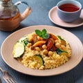 couscous aka kuskus, AI generated