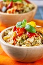 CousCous Bowl whit Meat and Mixed Grilled Vegetables