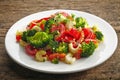 Couscous salad with vegetables Royalty Free Stock Photo