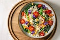 Couscous with vegetables Royalty Free Stock Photo